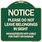 Signmission Do Not Leave Belongings in Sight Management Is Not Liable for Theft or Damage, A-DES-G-1818-23529 A-DES-G-1818-23529 - alternate 1